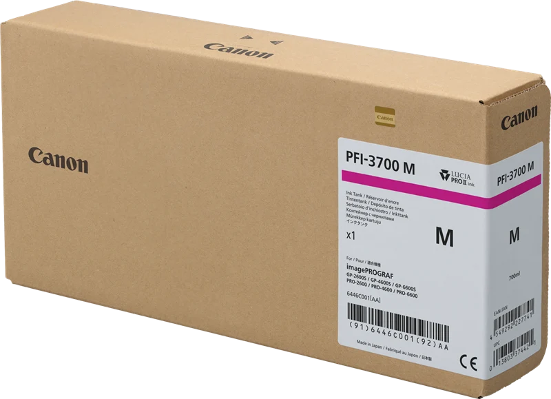 Canon PFI-3700m Magenta Druckerpatrone 6446C001