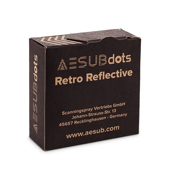 AESUB AESUBdots Retro Scanning Targets 3mm (3000 Stück)