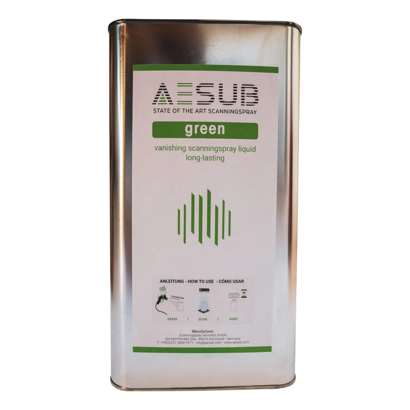 AESUB Green – Scanning Spray 5000 ml