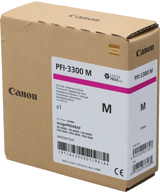 Canon PFI-3300m Magenta Druckerpatrone 6435C001