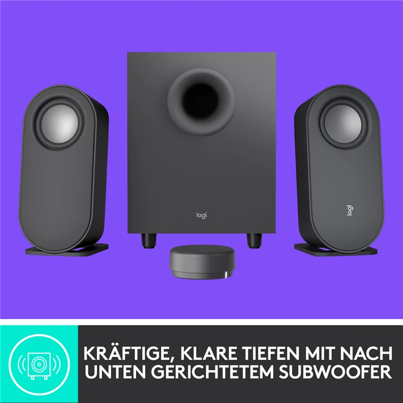 Logitech Z407 Lautsprechersystem Graphitgrau