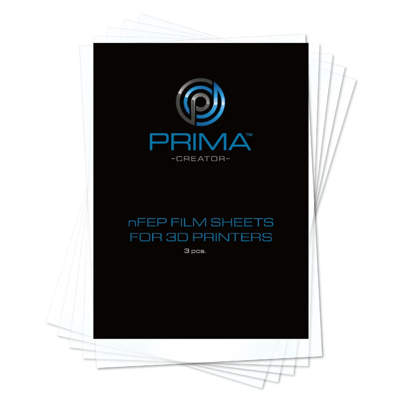 PrimaCreator nFEP Film Sheets 140 x 200 mm (3er-Pack)