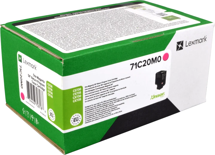 Lexmark 71C20M0 Magenta Toner