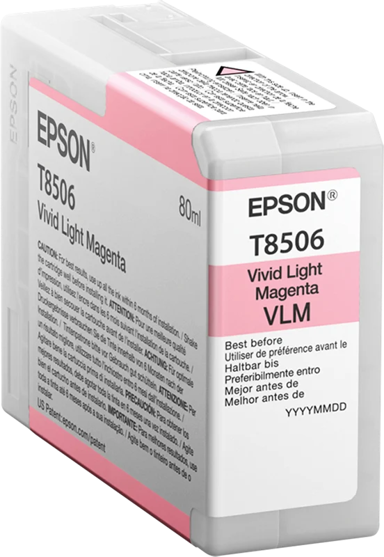 Epson T8506 Light Magenta Druckerpatrone C13T85060N