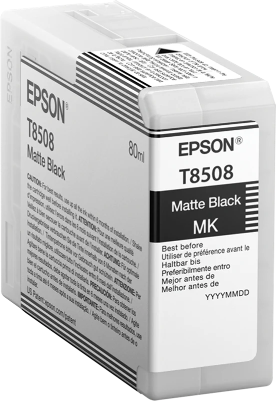 Epson T8508 Schwarz (Matt) Druckerpatrone C13T85080N