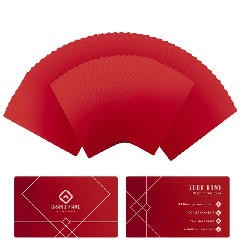 xTool Metal Business Cards (60 Stück)