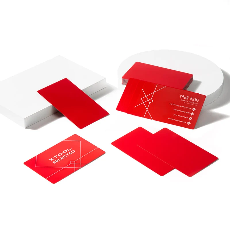 xTool Metal Business Cards (60 Stück)