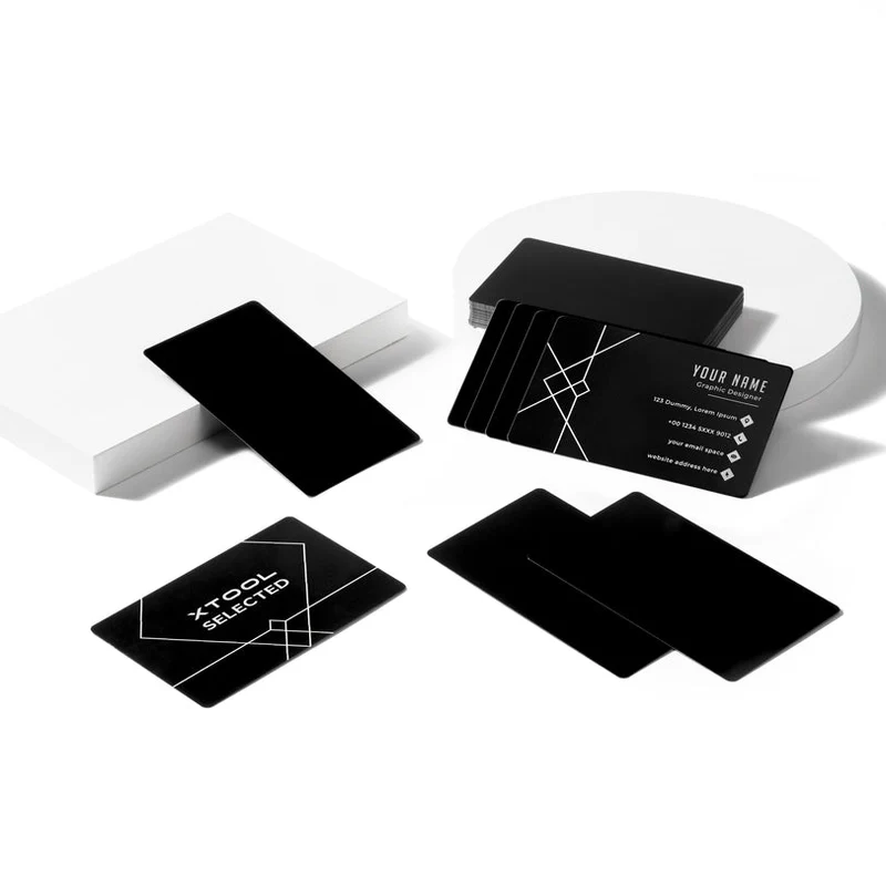 xTool Metal Business Cards (60 Stück)