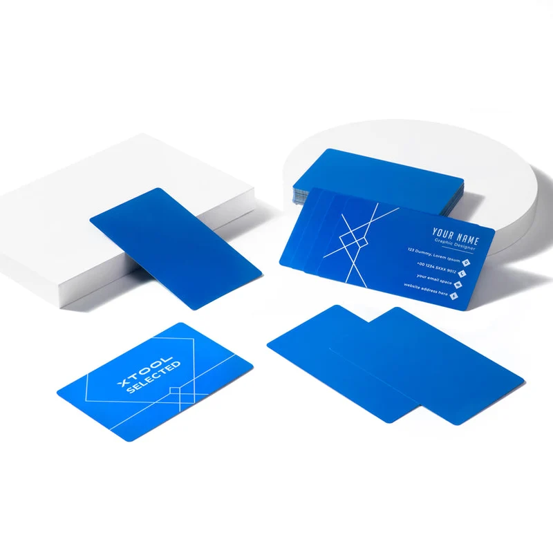 xTool Metal Business Cards (60 Stück)