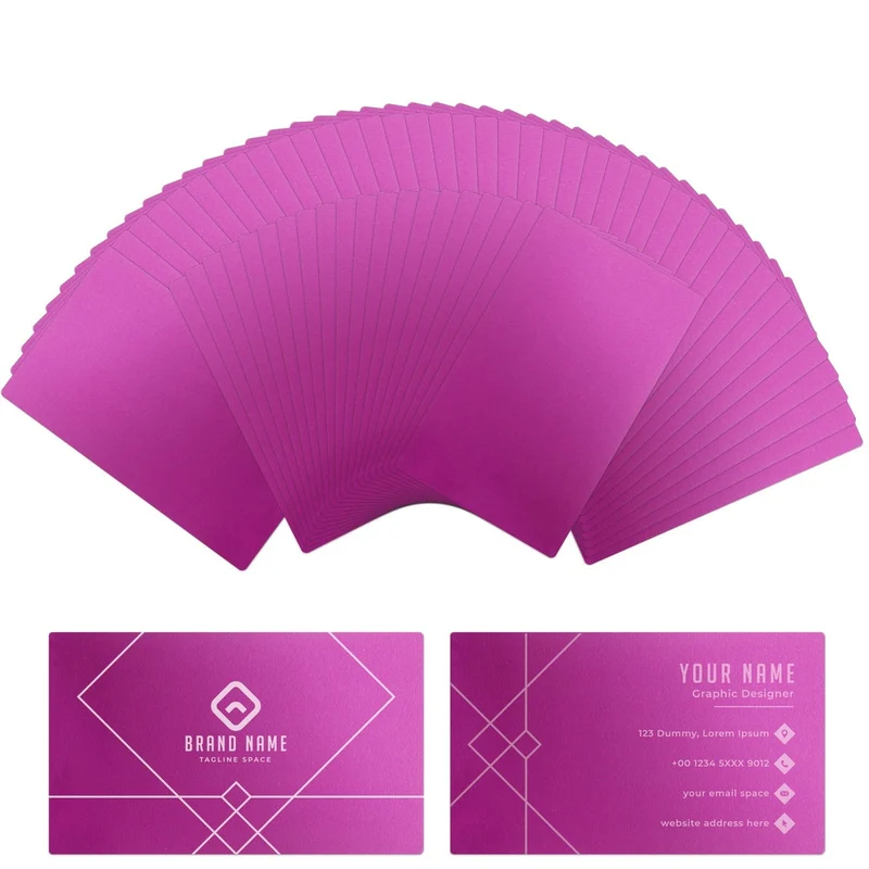 xTool Metal Business Cards (60 Stück)