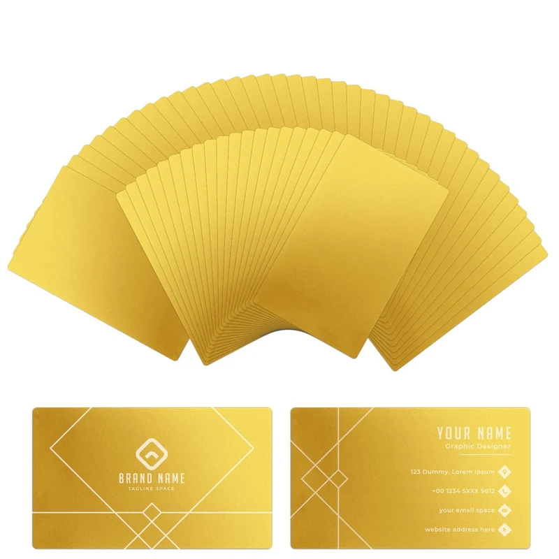 xTool Metal Business Cards (60 Stück)