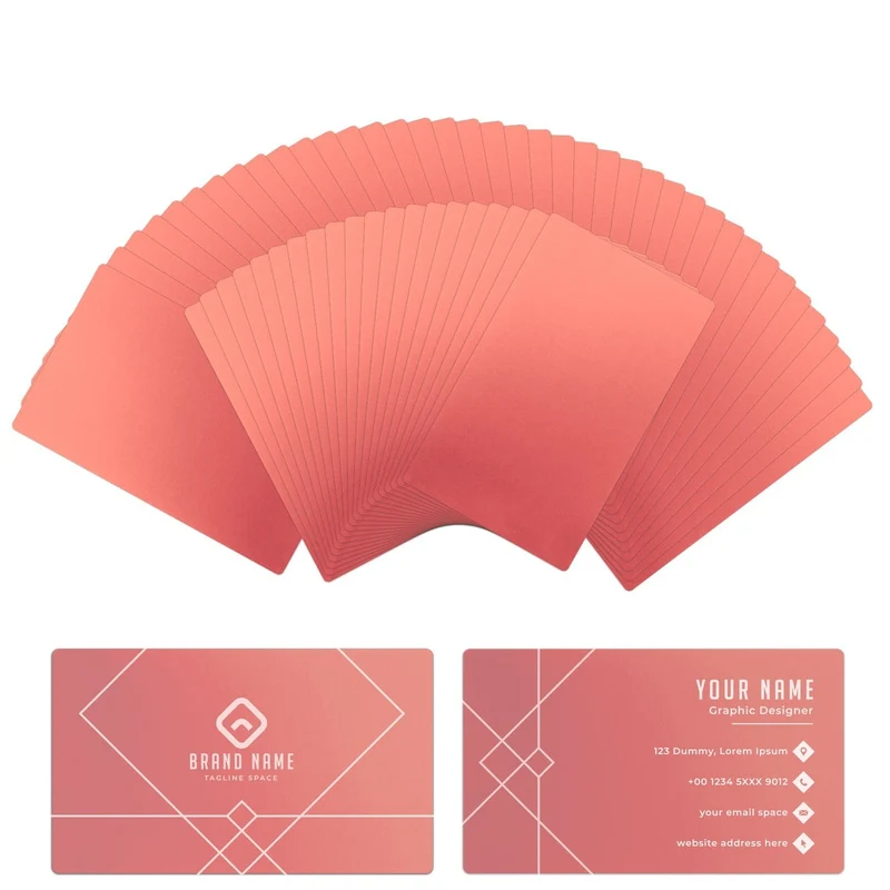 xTool Metal Business Cards (60 Stück)