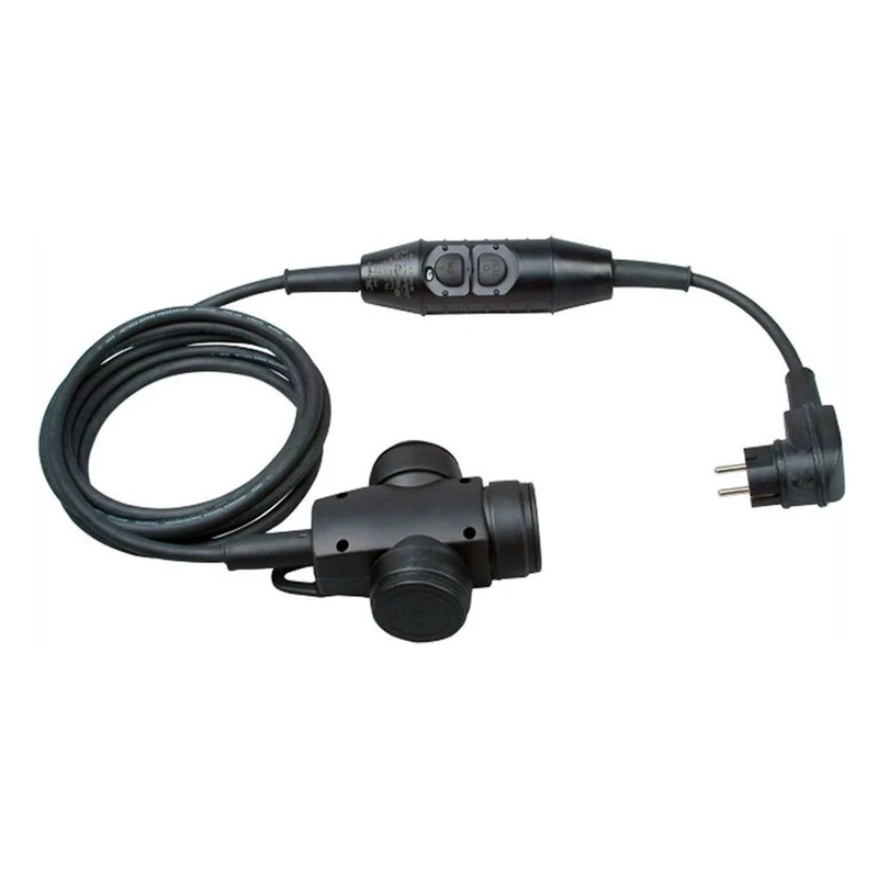 BACHMANN Schutzkontaktverlängerung H07RN-F 3G 3,15m 230V 16A 30mA mit Koffer