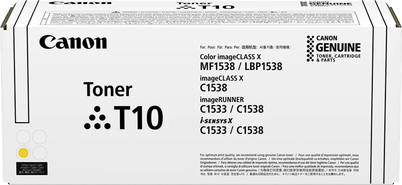 Canon T10 y Gelb Toner
