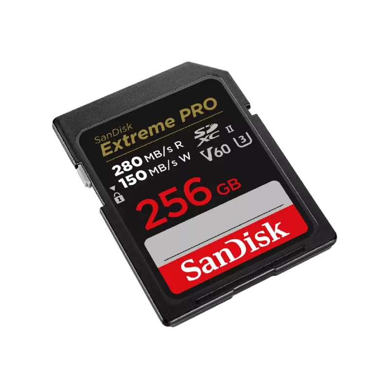 SanDisk Pro 256GB V60 UHS-II SD-Karte 280/150MB/s