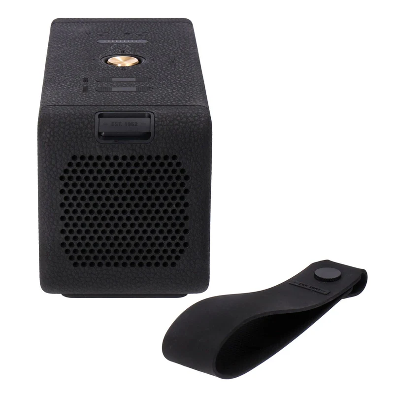Marshall MIDDLETON tragbarer Bluetooth Lautsprecher Black & Brass