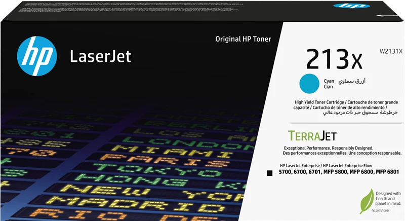 HP 213X Cyan Toner