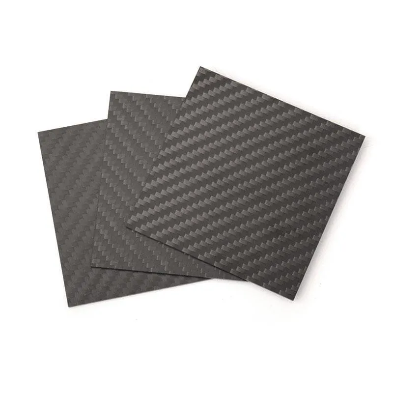 Snapmaker Carbon Fiber Sheet (3er-Pack) 80 x 80 x 2 mm