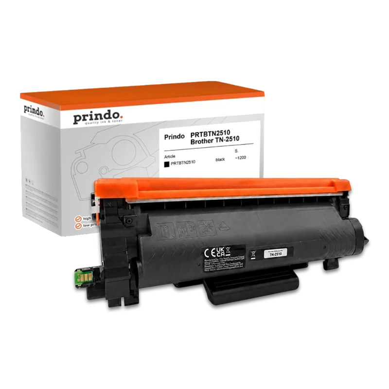 Prindo Classic Toner kompatibel mit Brother TN-2510 Schwarz