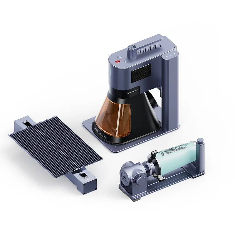 LaserPecker LP5 Fiber + Diode Laser Engraver