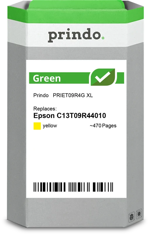 Prindo Green XL Druckerpatrone kompatibel mit Epson 503 XL Gelb