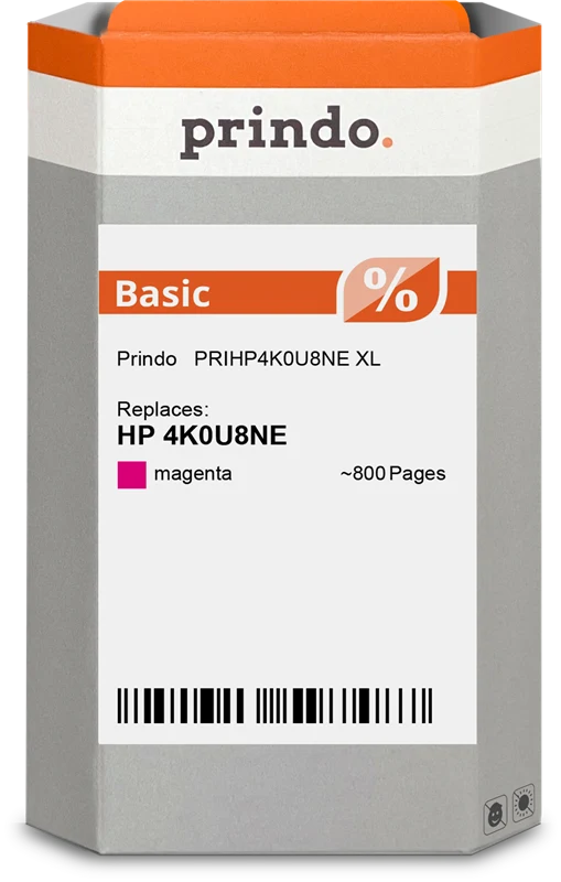 Prindo Basic XL Druckerpatrone kompatibel mit HP 924e Magenta