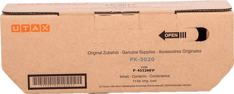 Utax PK-3020 Schwarz Toner