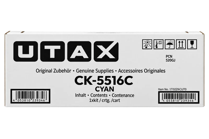 Utax CK-5516c Cyan Toner