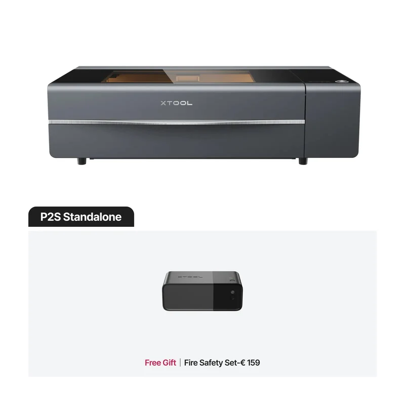xTool P2S 55W CO2 Desktop Laser Cutter