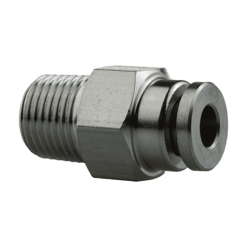 Bowden-Tube Push Fitting PC4-01 (Edelstahl)
