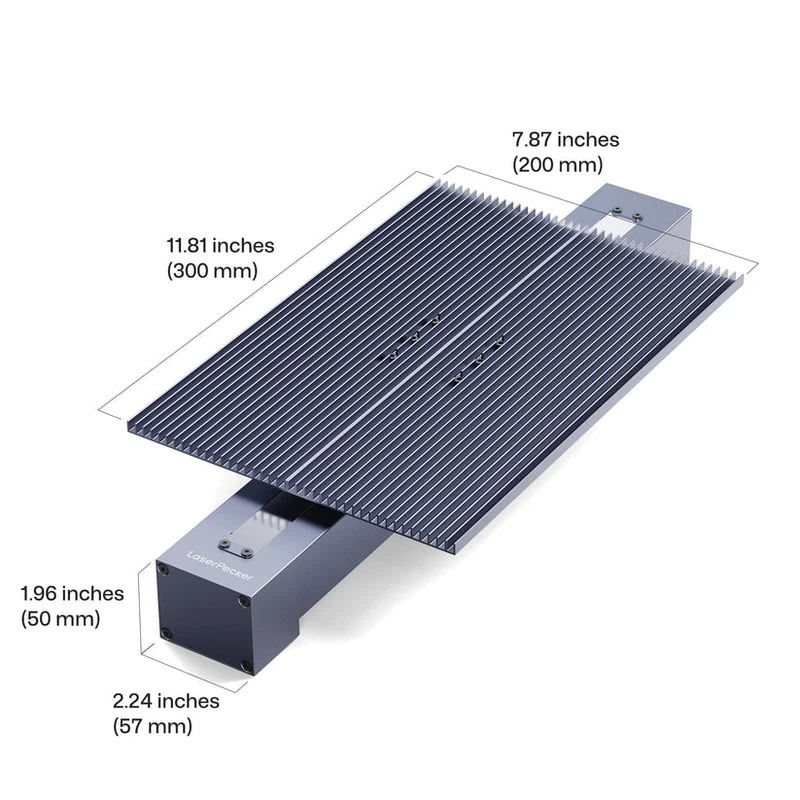 LaserPecker Slide Extension für LP4/LP5