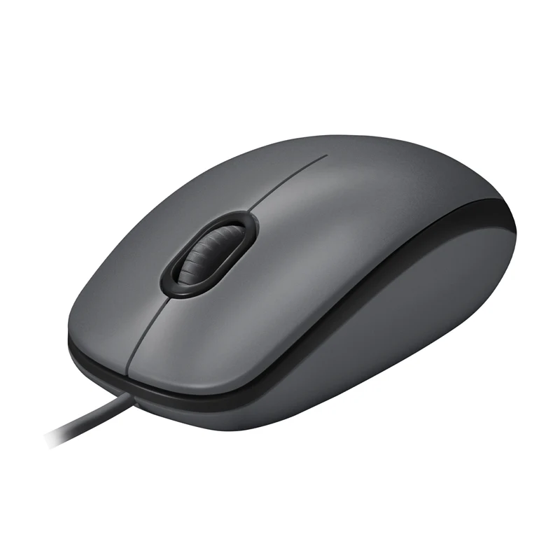 Logitech M100 Maus Schwarz