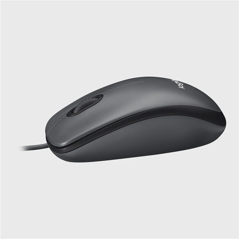 Logitech M100 Maus Schwarz