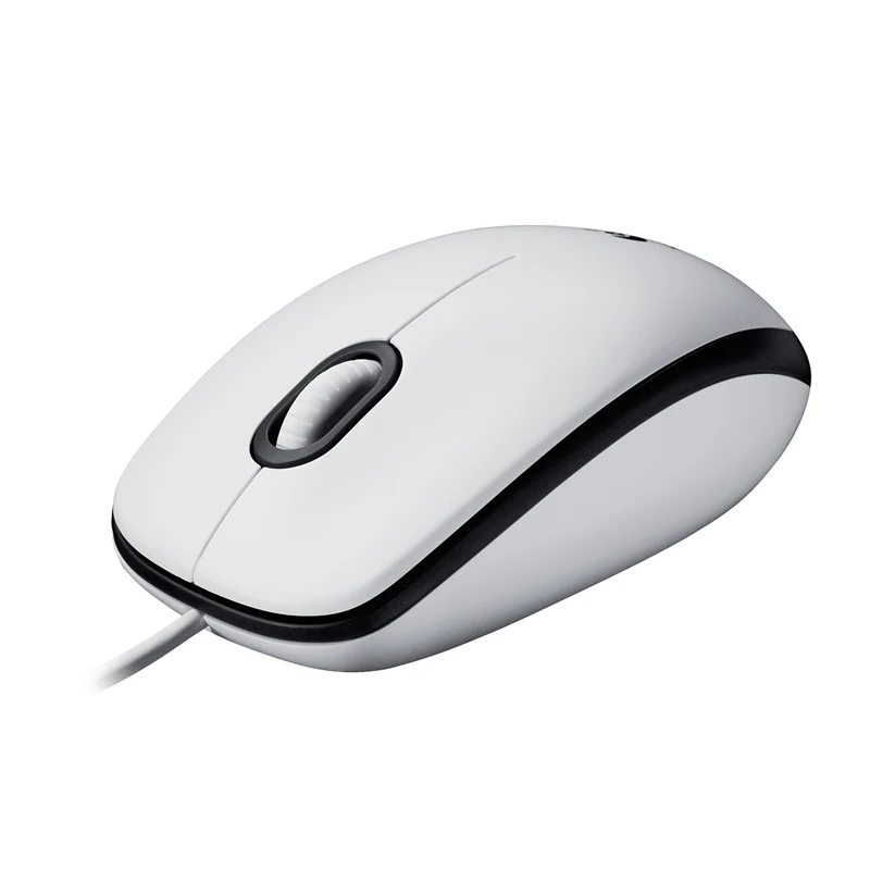 Logitech M100 Maus Weiss