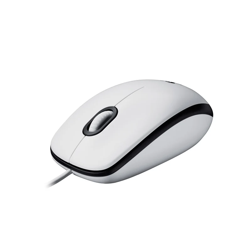 Logitech M100 Maus Weiss