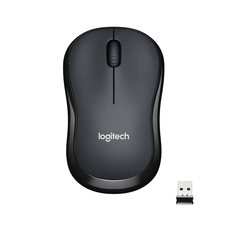 Logitech M220 Maus Silent Grau