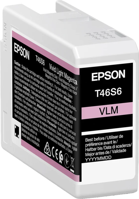 Epson T46S6 Light Magenta Druckerpatrone C13T46S60N