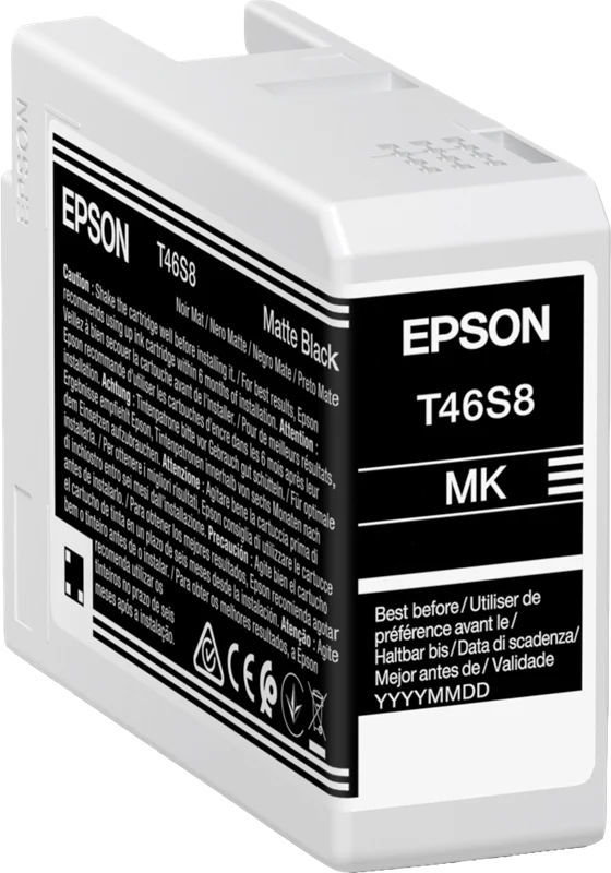 Epson T46S8 Schwarz (Matt) Druckerpatrone C13T46S80N