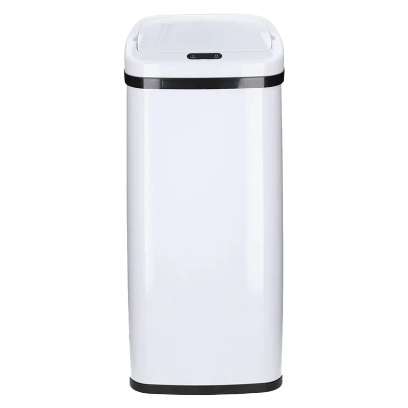 TP Sensor Mülleimer eckig weiß 40 Liter