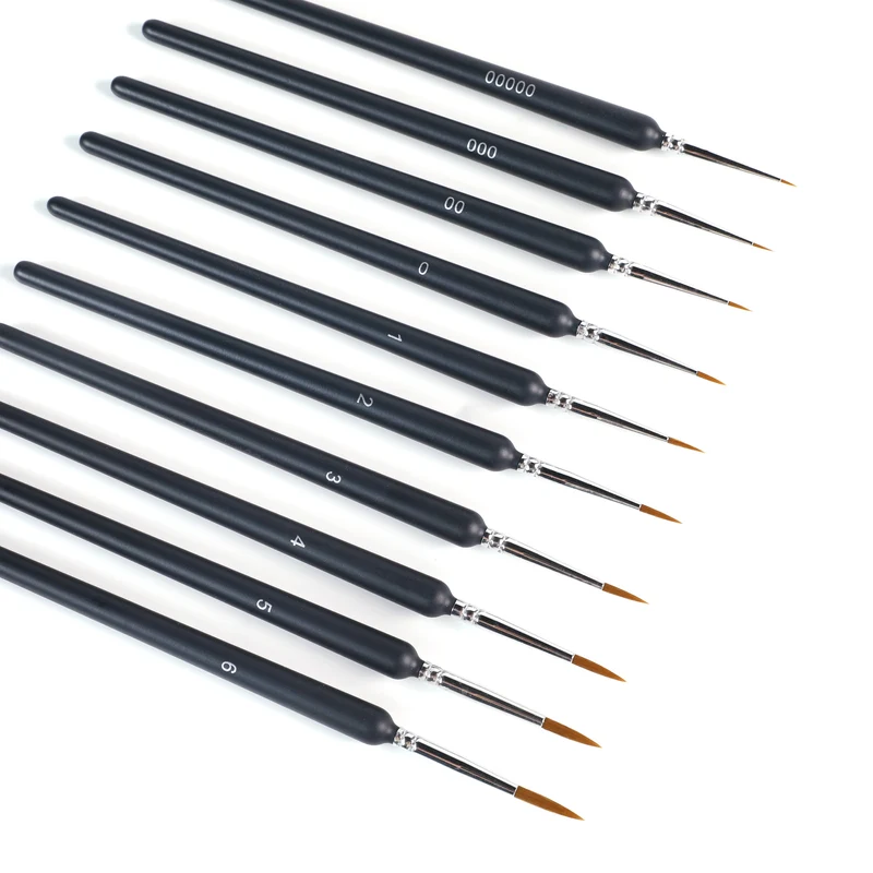 LOKLiK Miniature Paint Brushes Set
