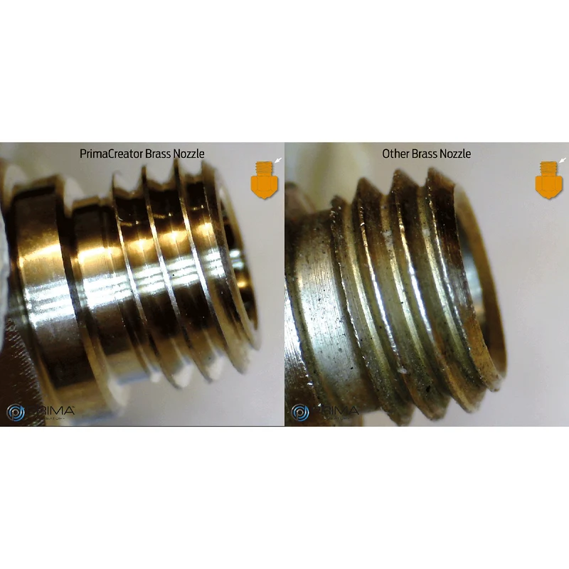 PrimaCreator Volcano Brass Nozzle 0,6 mm (1,75 mm)