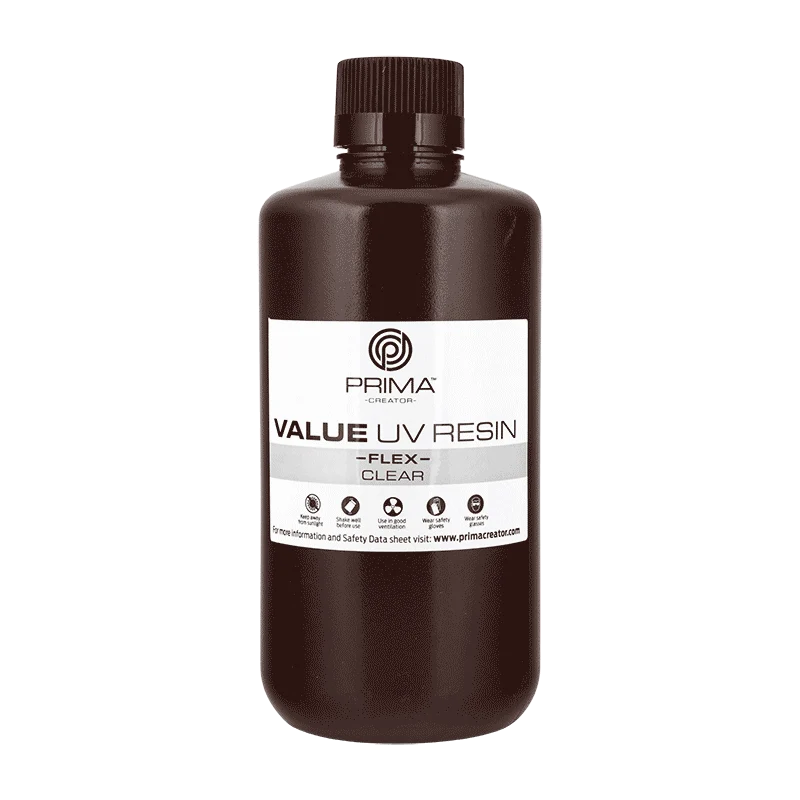 PrimaCreator Value Flex UV Resin 1 kg – Clear