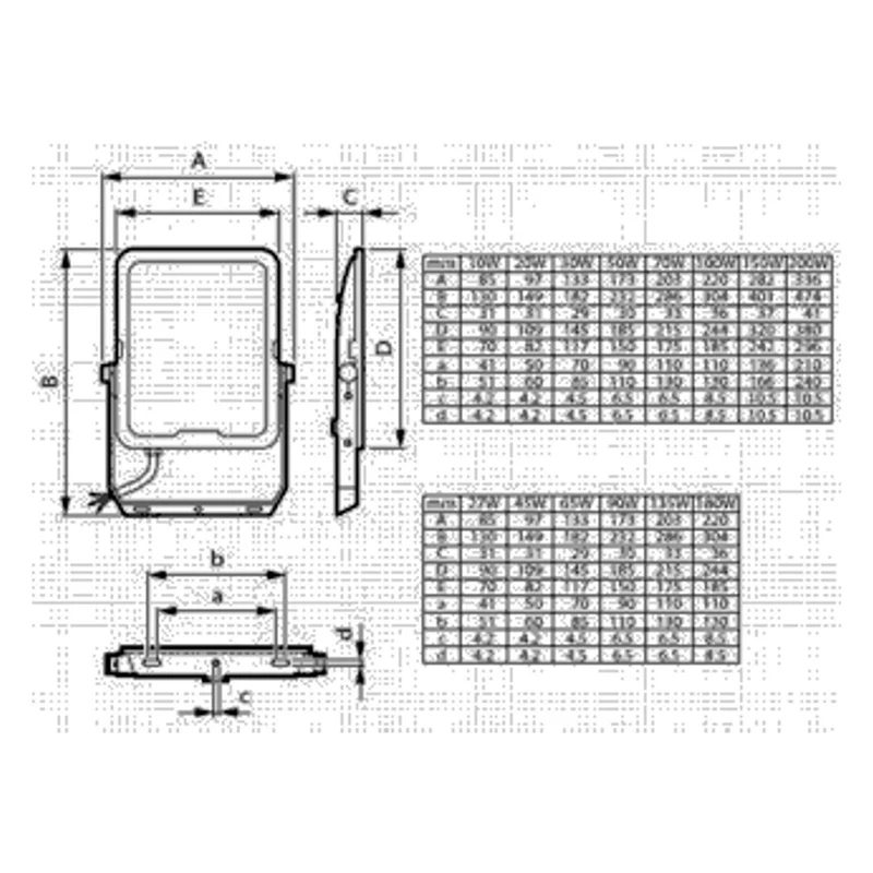 Philips LED-Strahler 830/840 BVP167 LED #73604799