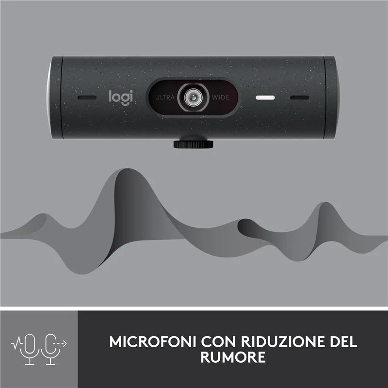 Logitech BRIO 500 - Webcam Graphitgrau