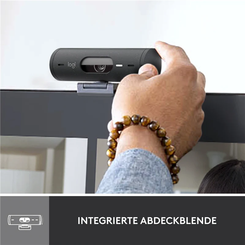 Logitech BRIO 500 - Webcam Graphitgrau
