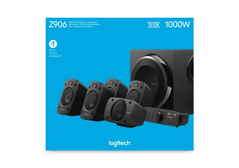 Logitech Z906 - Lautsprechersystem Schwarz