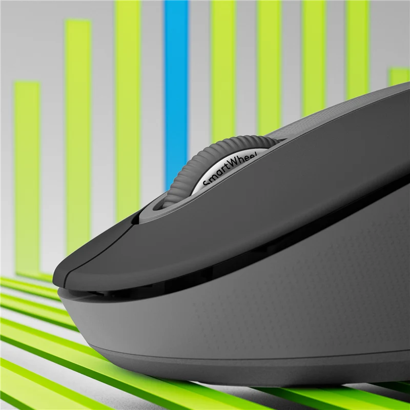 Logitech Signature M650 L Kabellose Maus Graphitgrau