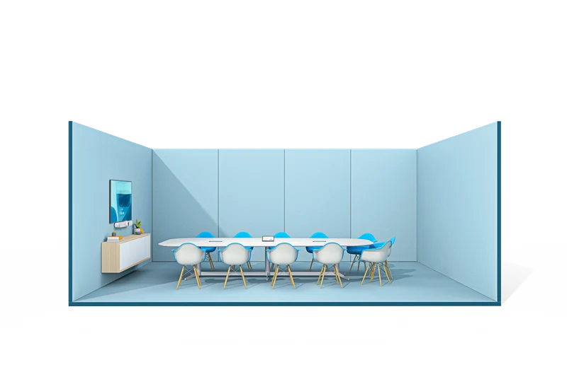 Logitech Rally Bar, Gruppen-Videokonferenzsystem Weiss