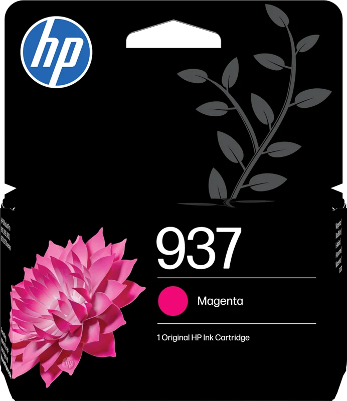 HP 937 Magenta Druckerpatrone 4S6W3NE