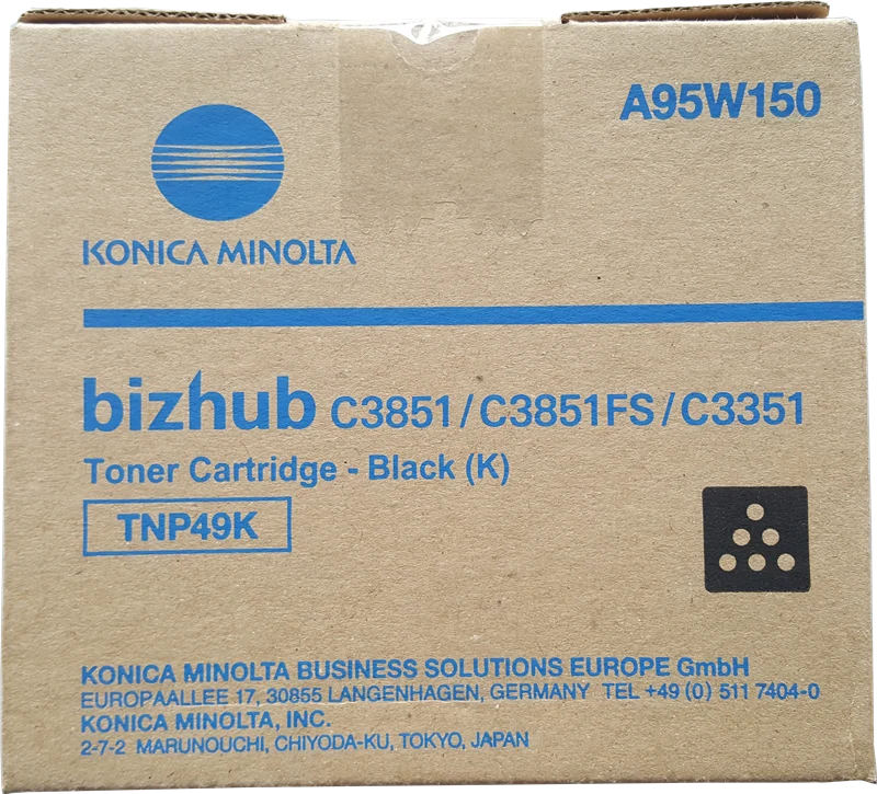 Konica Minolta TNP49K Schwarz Toner